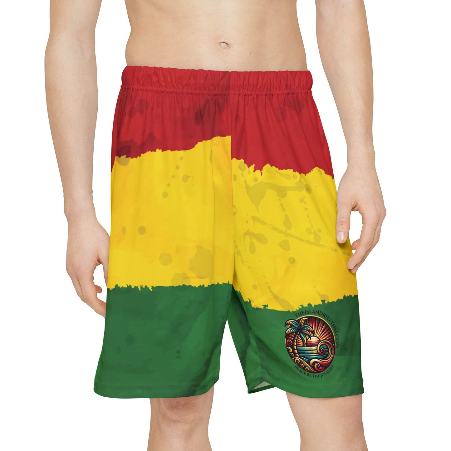 Men's Sports Shorts - Island Rhythm Design