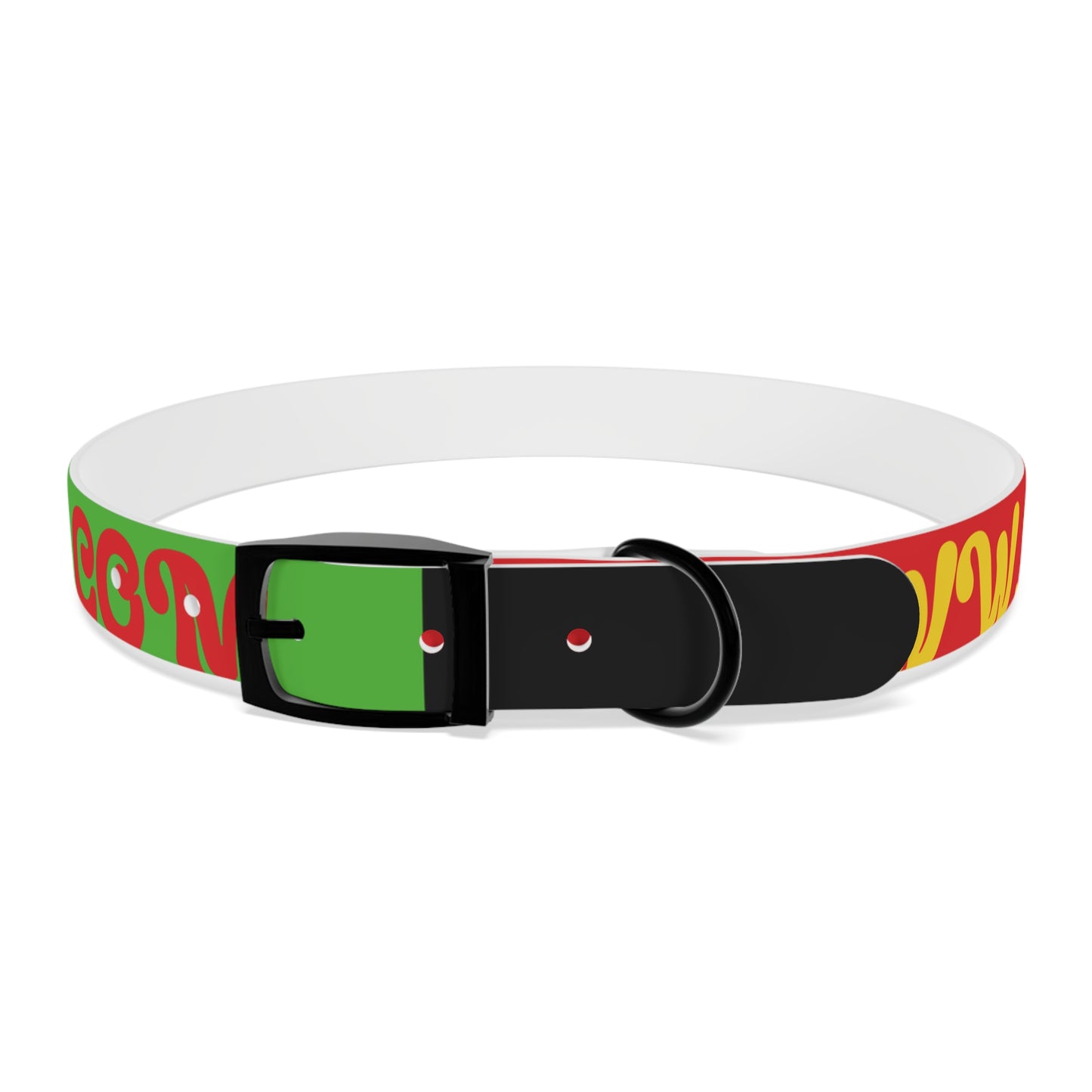 Colorful Dog Collar with Vibrant Design, Pet Accessory, Dog Training Gear, Gift for Dog Lovers, Unique Pet Fashion