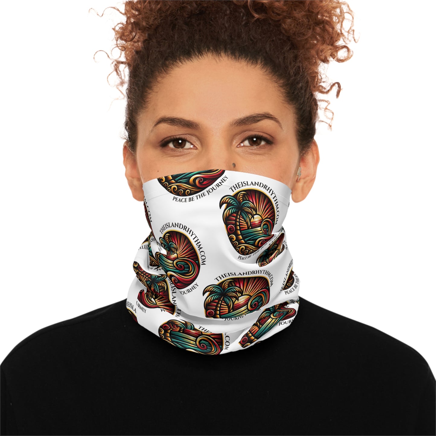 Neck Gaiter - Island Rhythm Style Lightweight Protection - The Island Rhythm