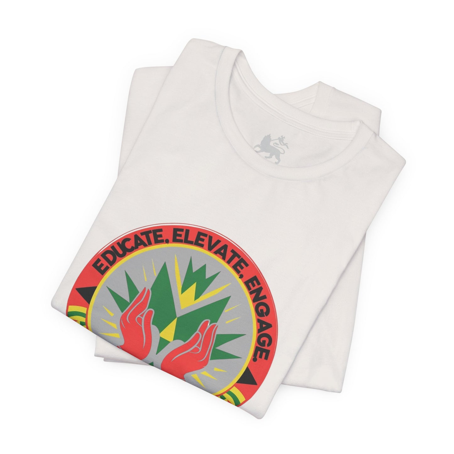 Mindful Living Unisex Tee - 'Educate, Elevate, Engage' Design