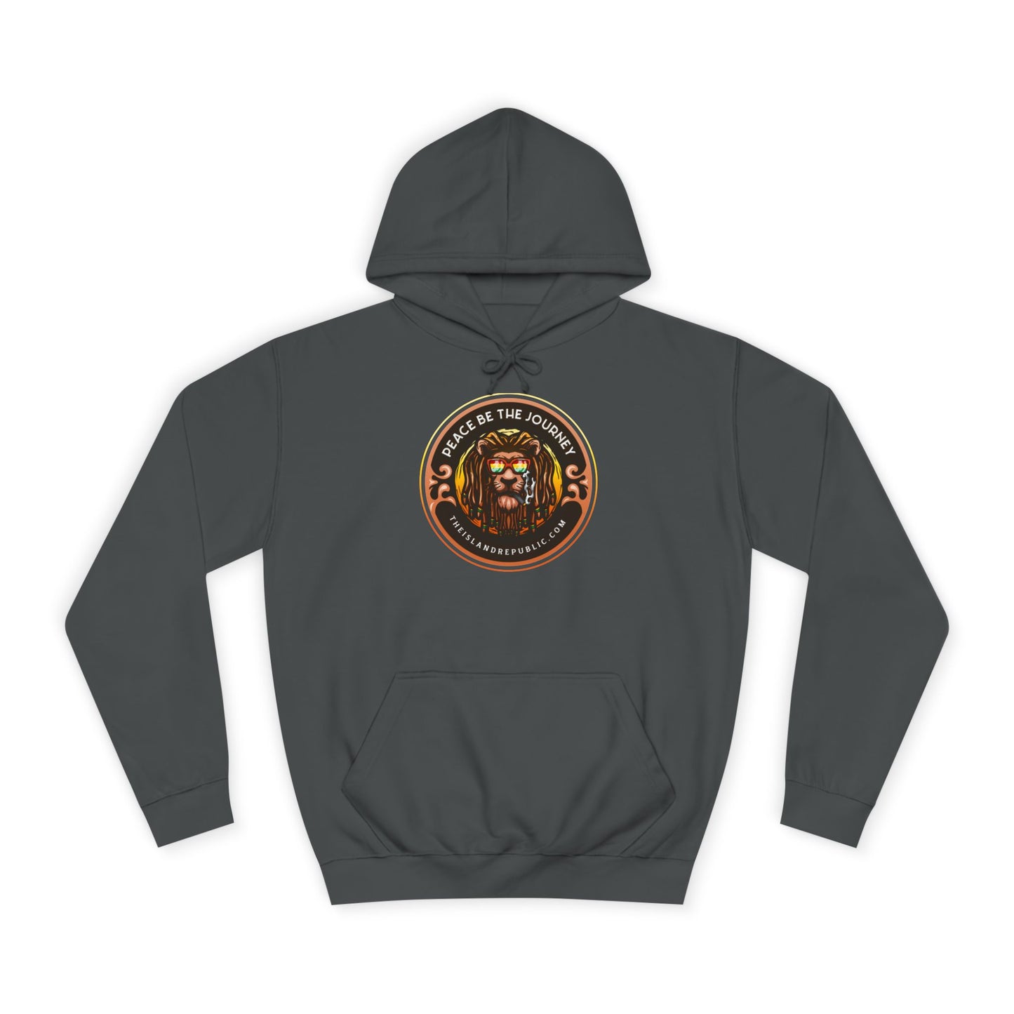 Rasta College Hoodie with Island Rhythm Hood