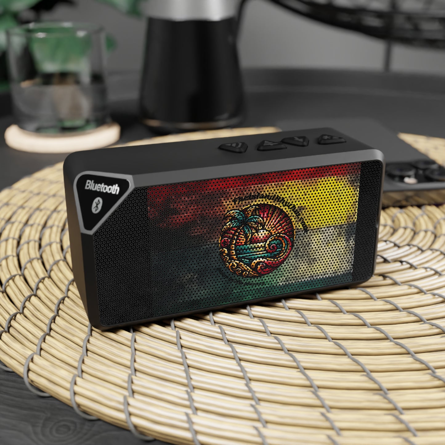 Bluetooth Speaker - Island Rhythm Vibes Design