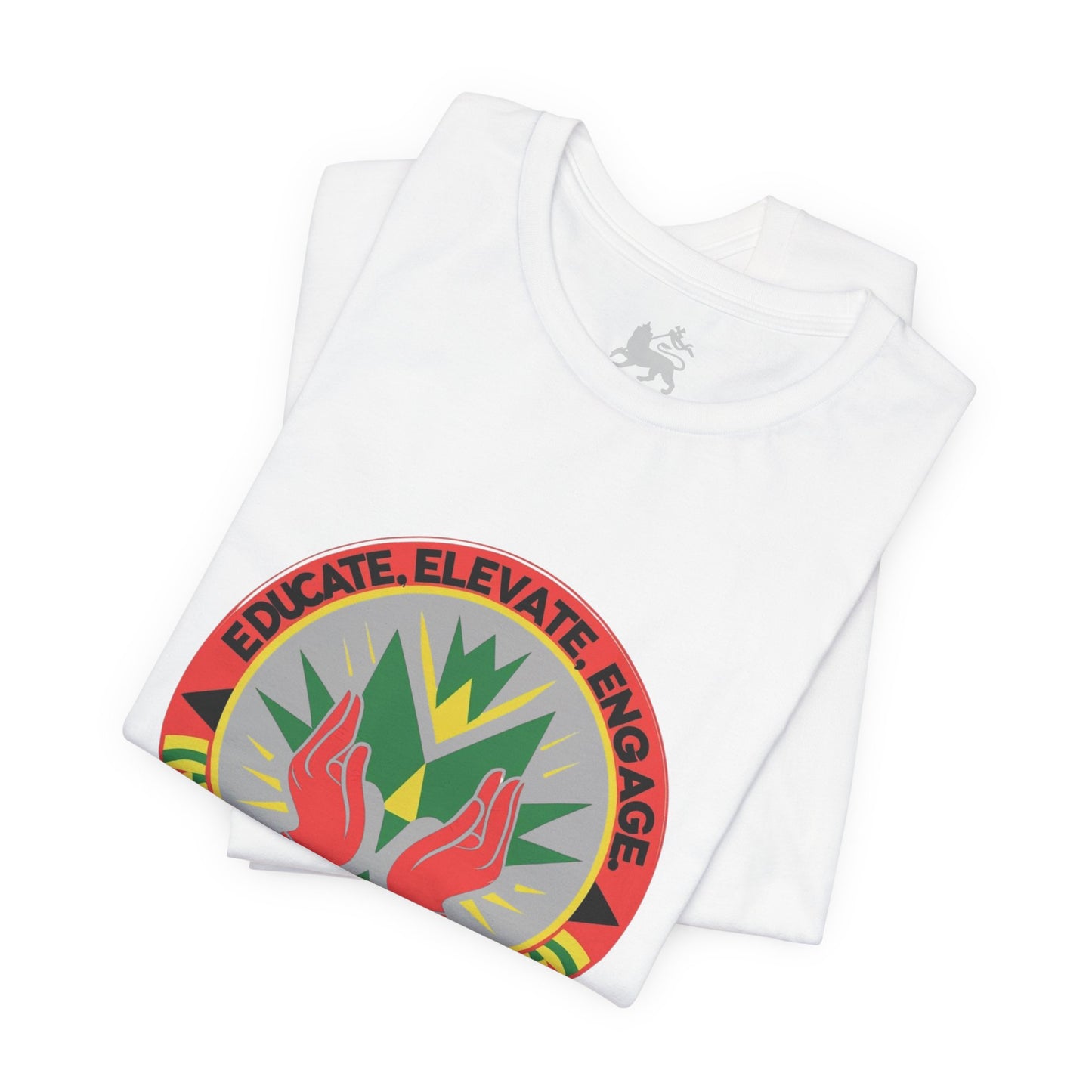 Mindful Living Unisex Tee - 'Educate, Elevate, Engage' Design