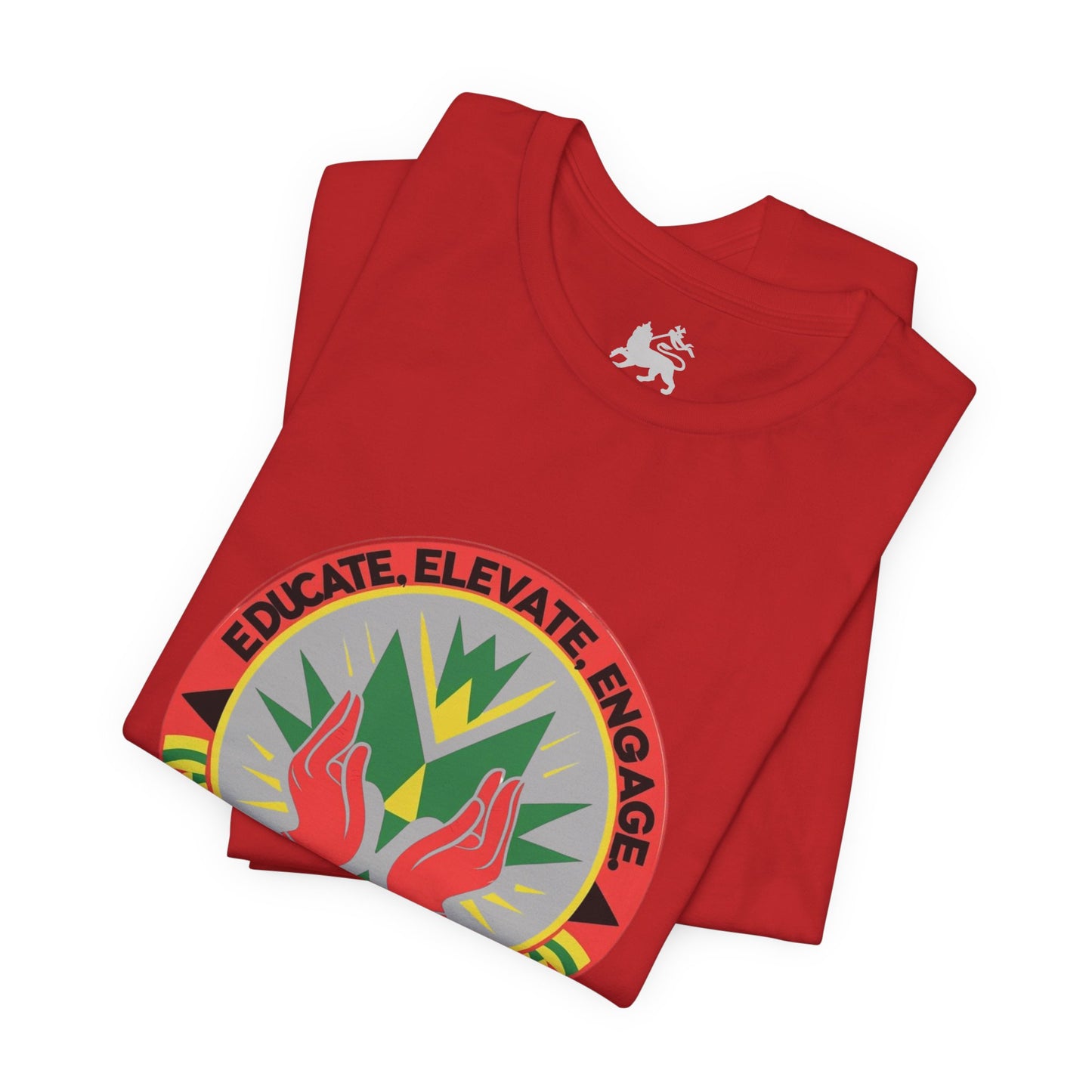 Mindful Living Unisex Tee - 'Educate, Elevate, Engage' Design