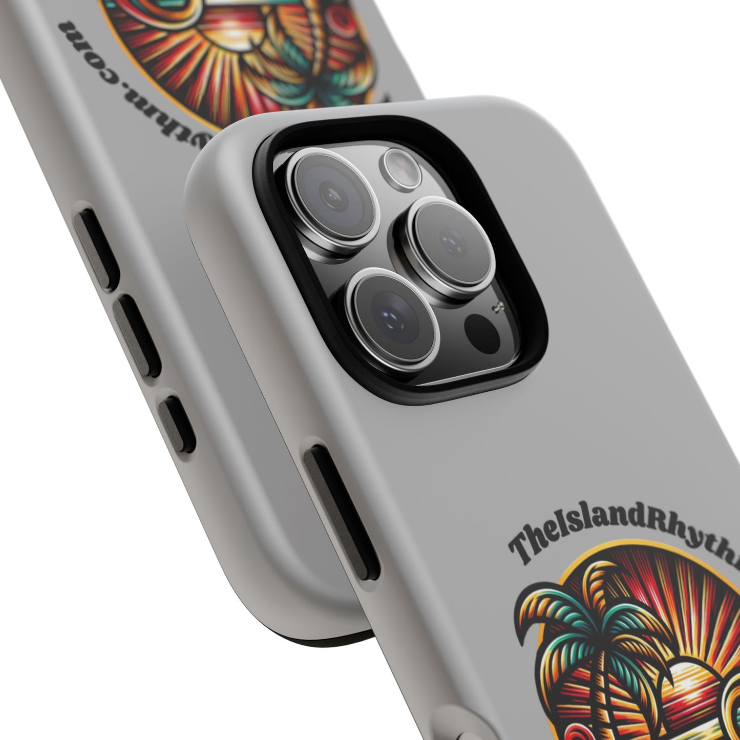 Tough Phone Case - Coastal Vibes with Inspirational Quote "Peace be the journey"