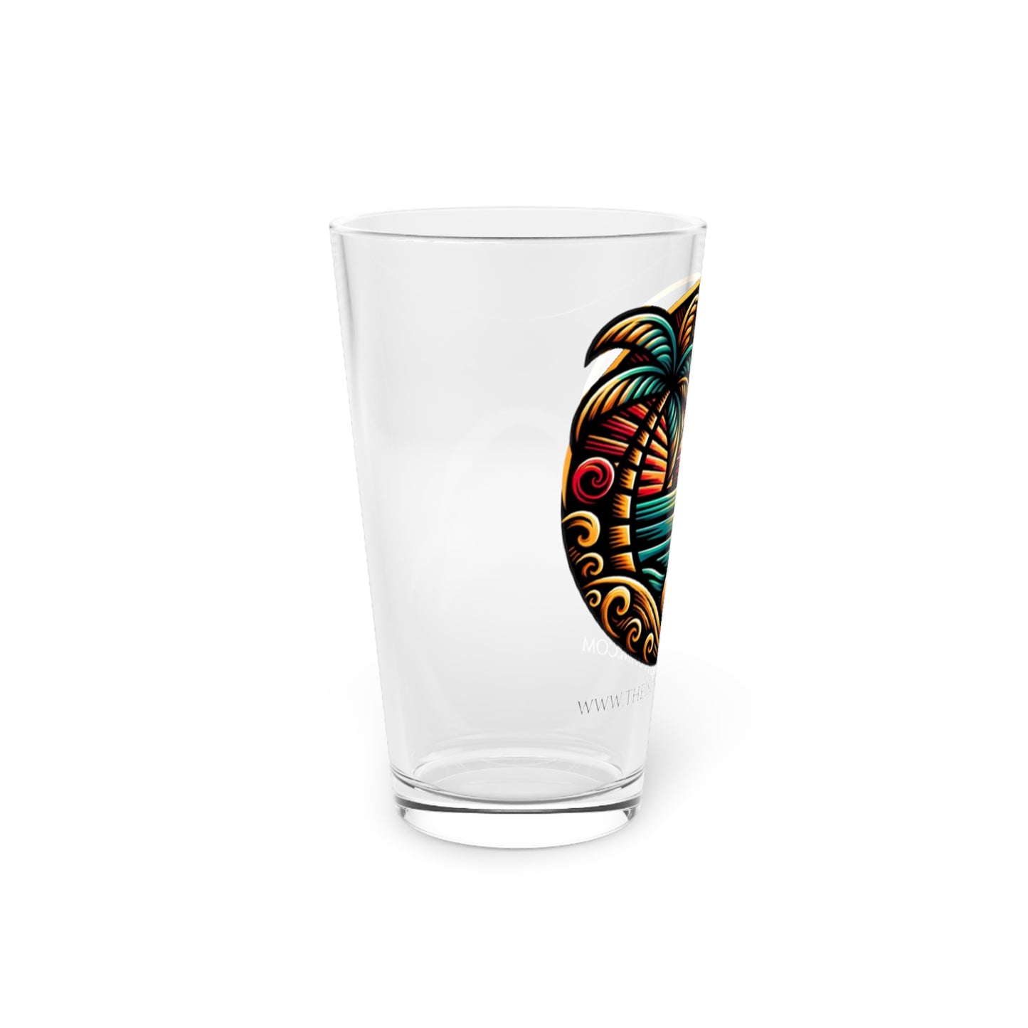 Glassware Island Rhythm Pint Glass, 16oz