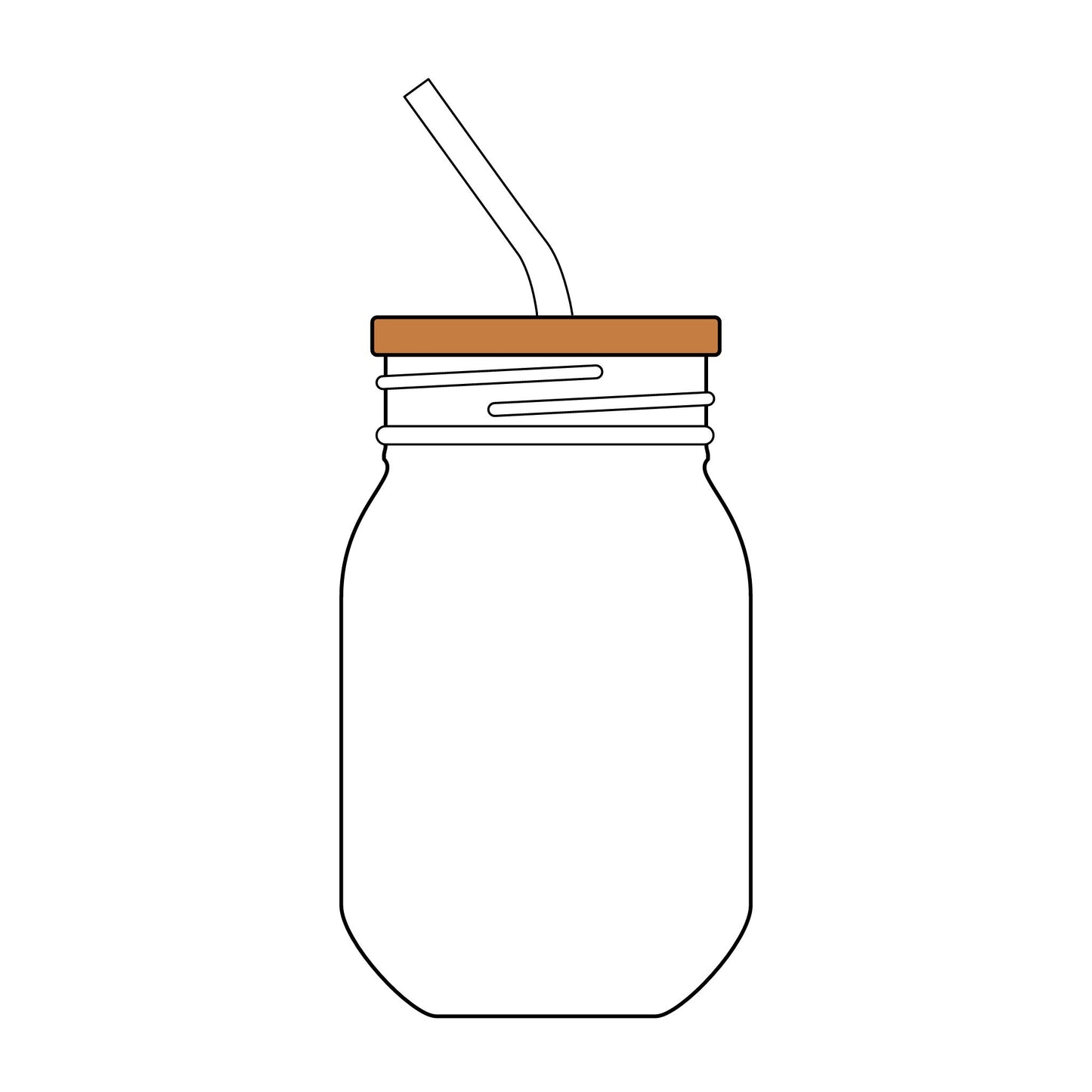 Engraved Sipper Glass