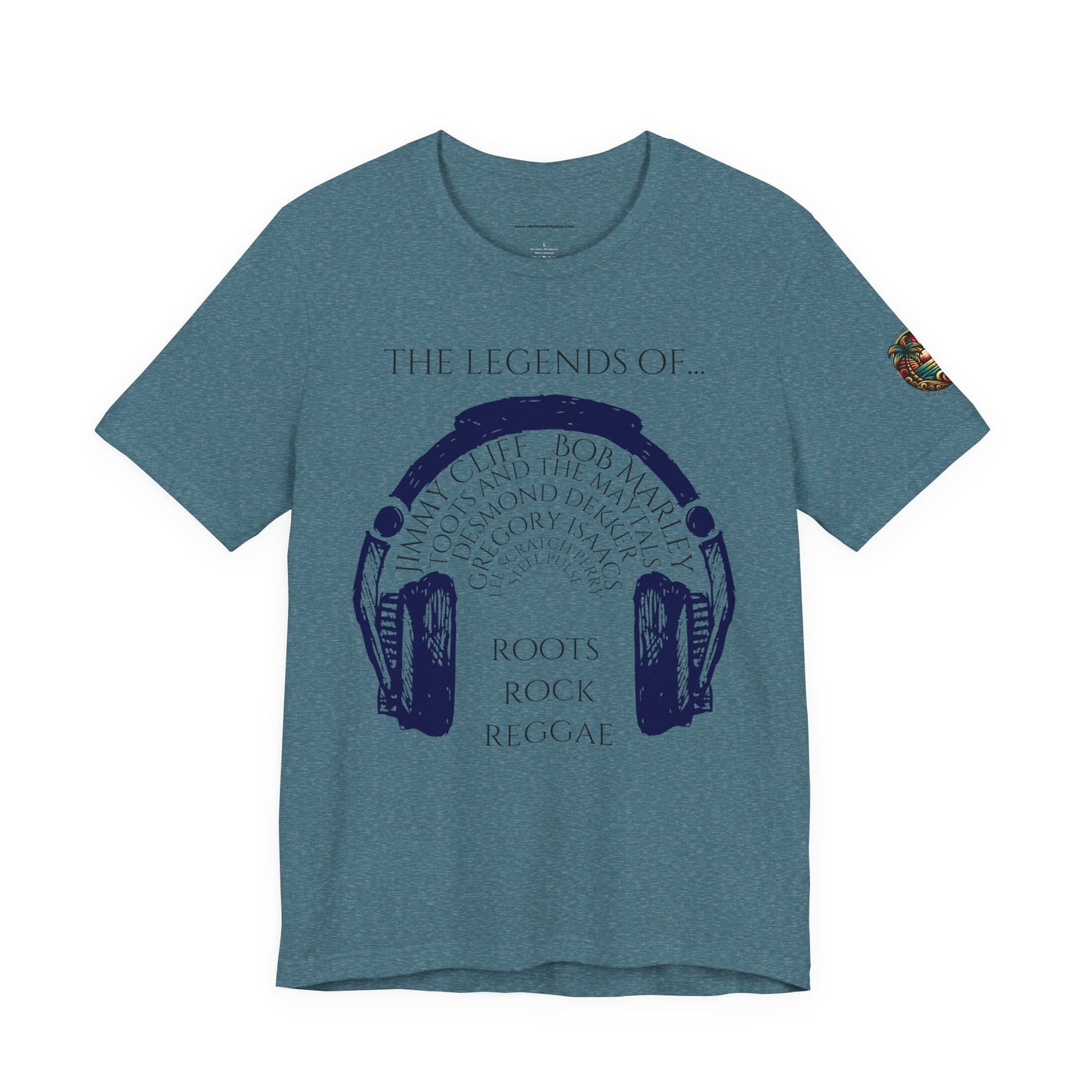 The Legends Of Reggae Unisex Tee - Music Lover's Short Sleeve Shirt