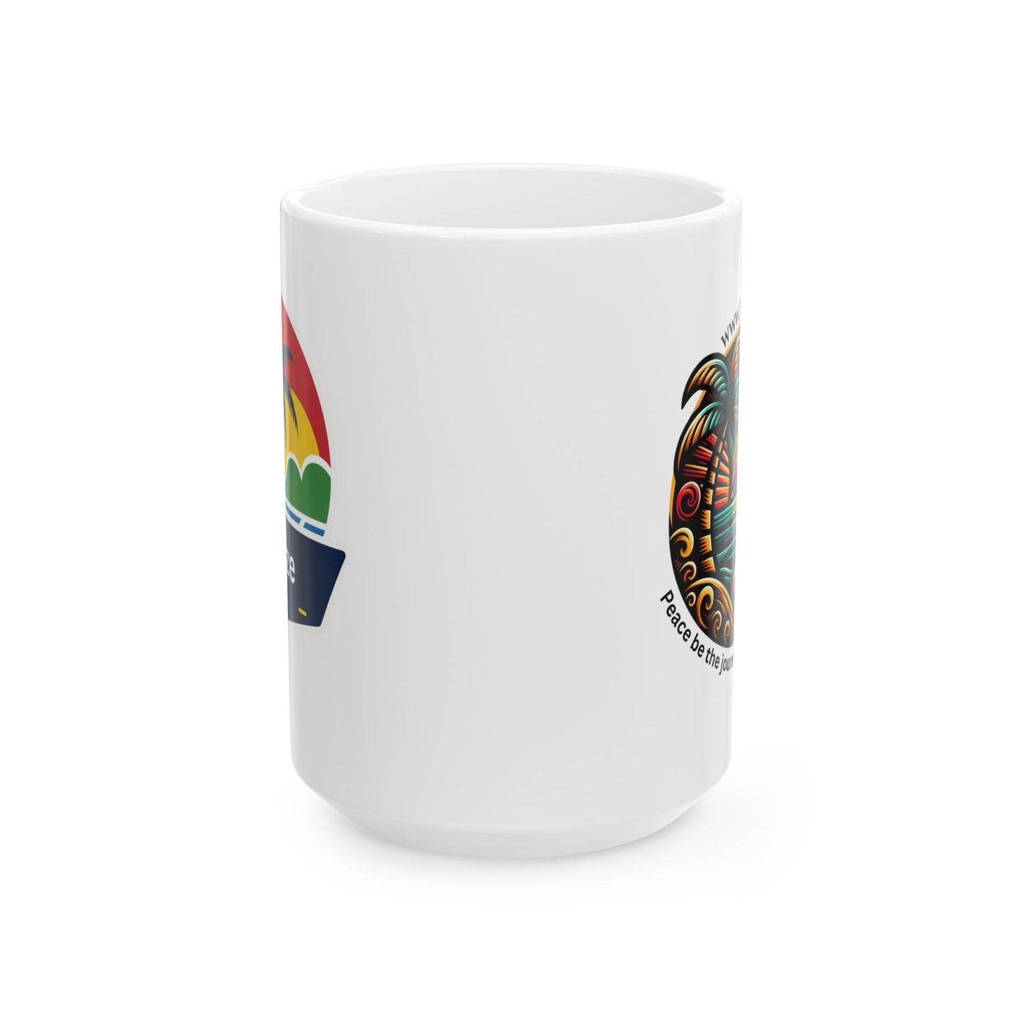 Mug - Island Spirit Ceramic Mug (11oz, 15oz) - The Island Rhythm
