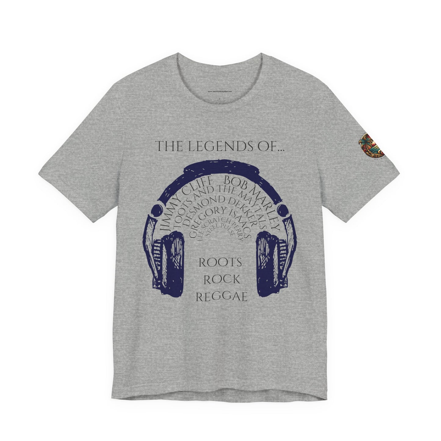 The Legends Of Reggae Unisex Tee - Music Lover's Short Sleeve Shirt