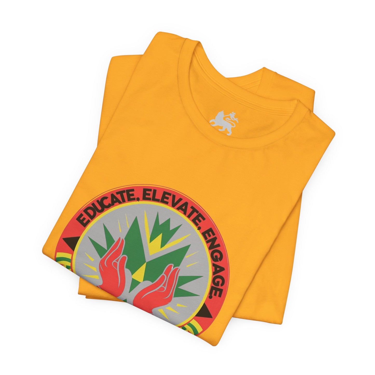 Mindful Living Unisex Tee - 'Educate, Elevate, Engage' Design