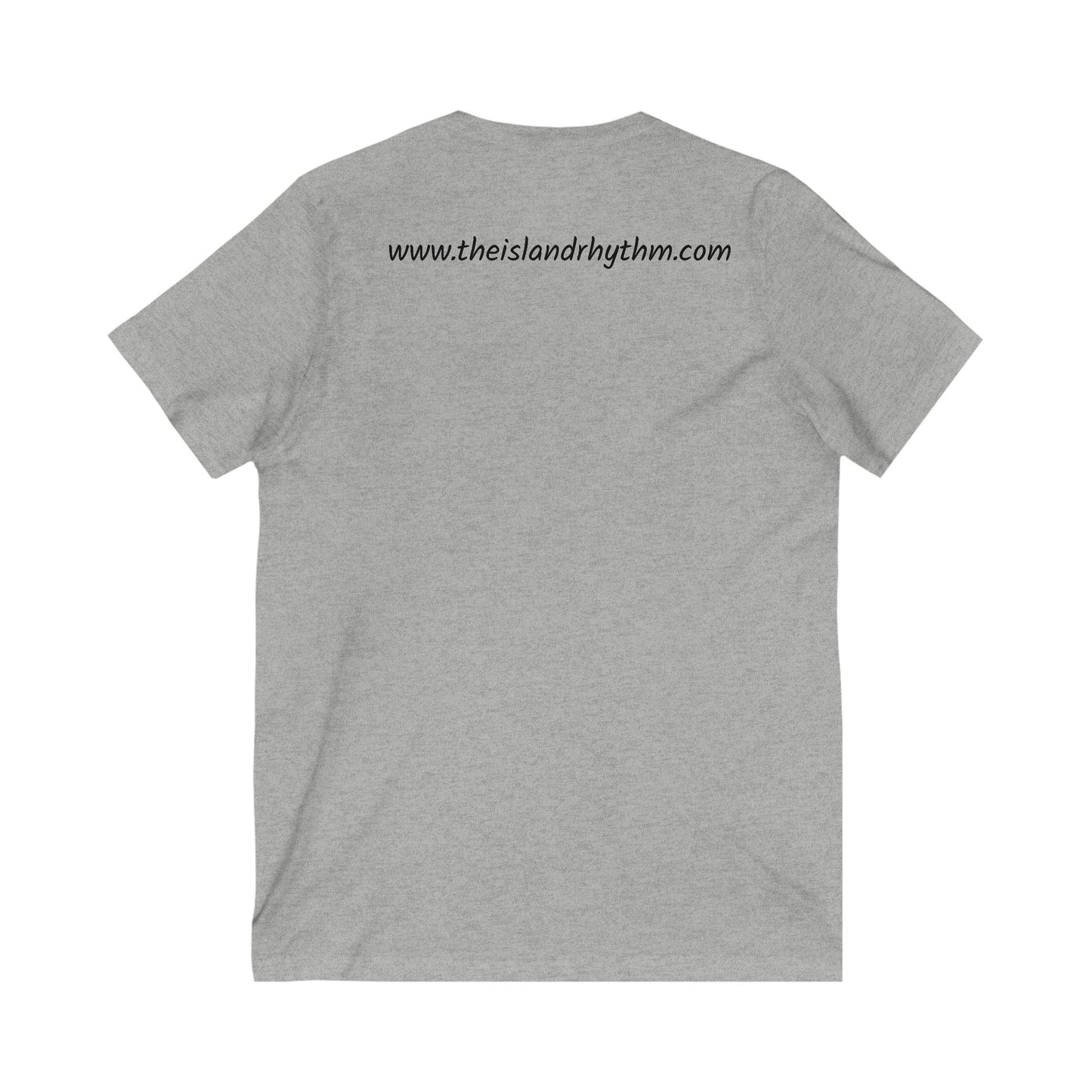 V-Neck Tee - Island Rhythm V Design