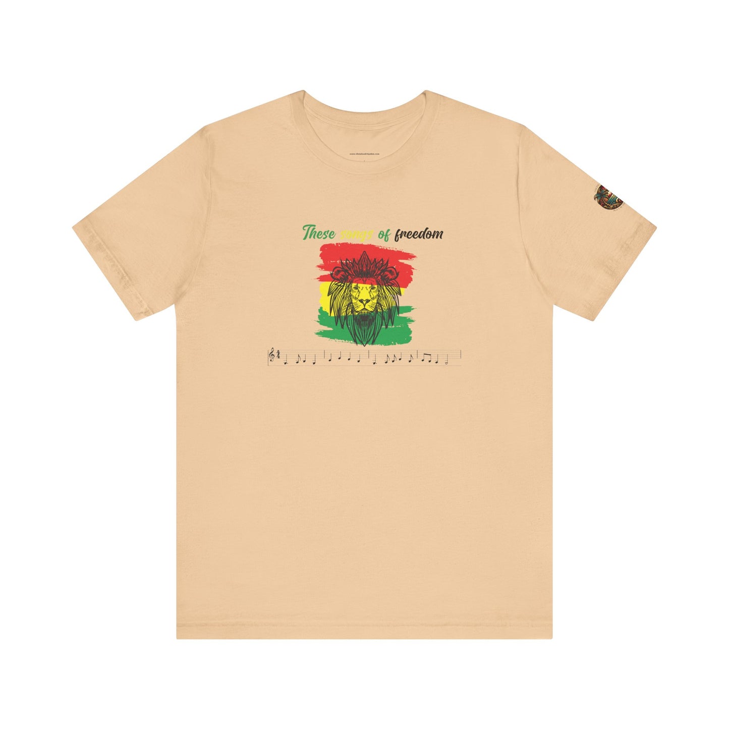 Island Rhythm T-Shirt - Songs of Freedom Design