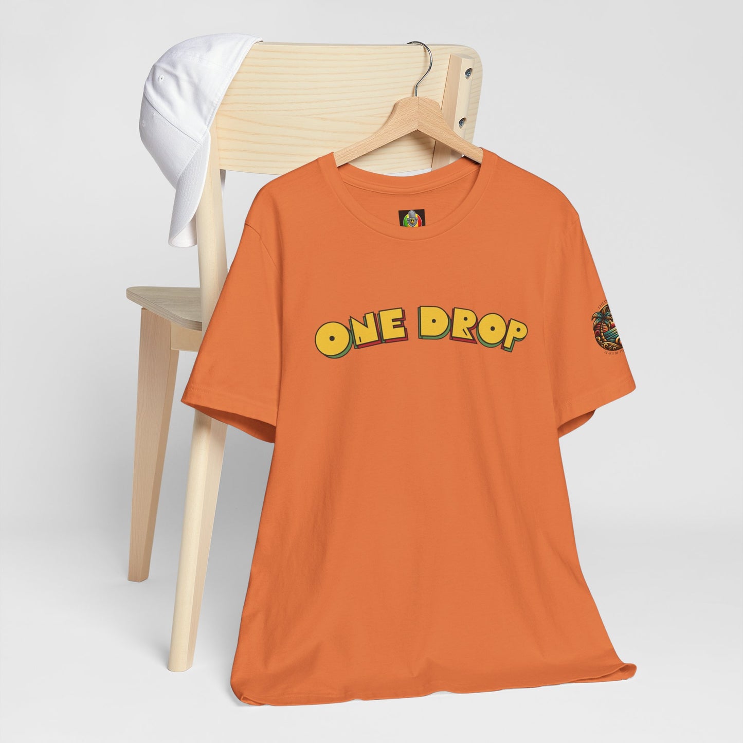 One Drop Unisex Tee - Casual & Stylish T-Shirt for Men and Women | Relaxed Fit Shirt with Lifestyle Design