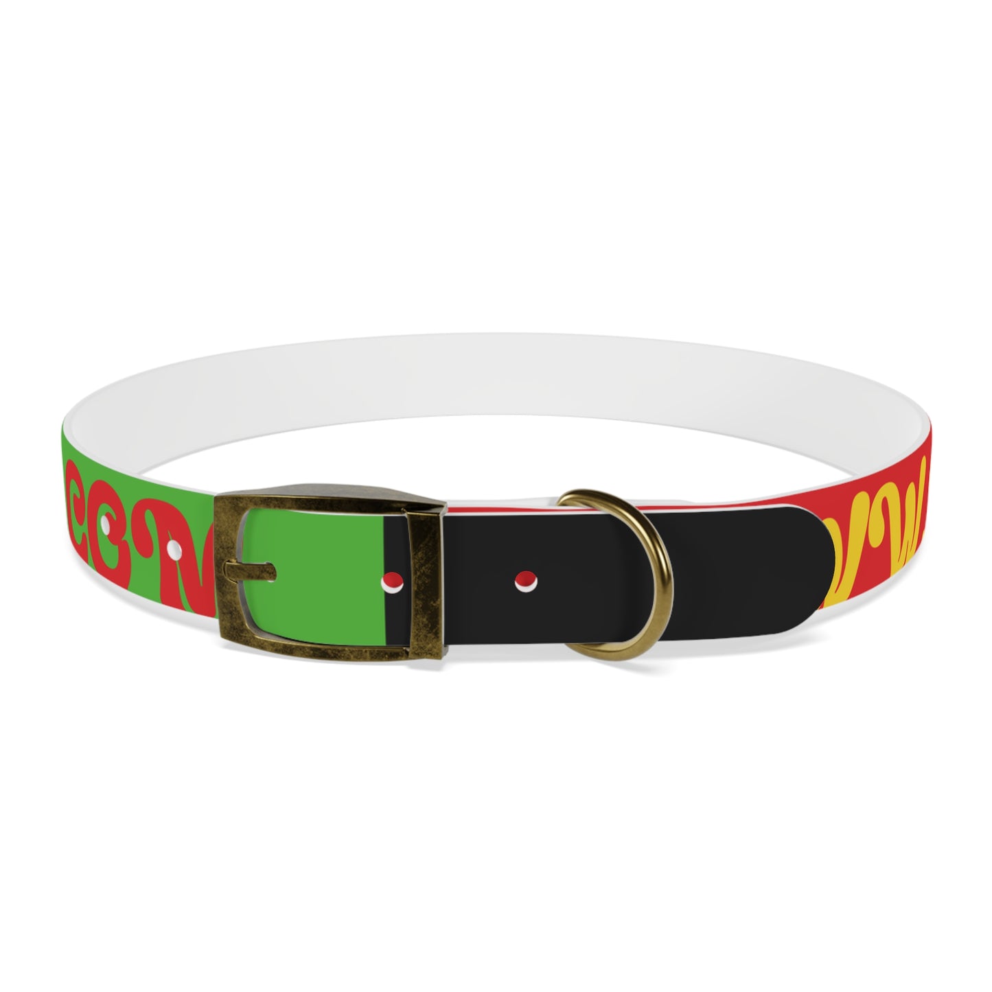 Colorful Dog Collar with Vibrant Design, Pet Accessory, Dog Training Gear, Gift for Dog Lovers, Unique Pet Fashion