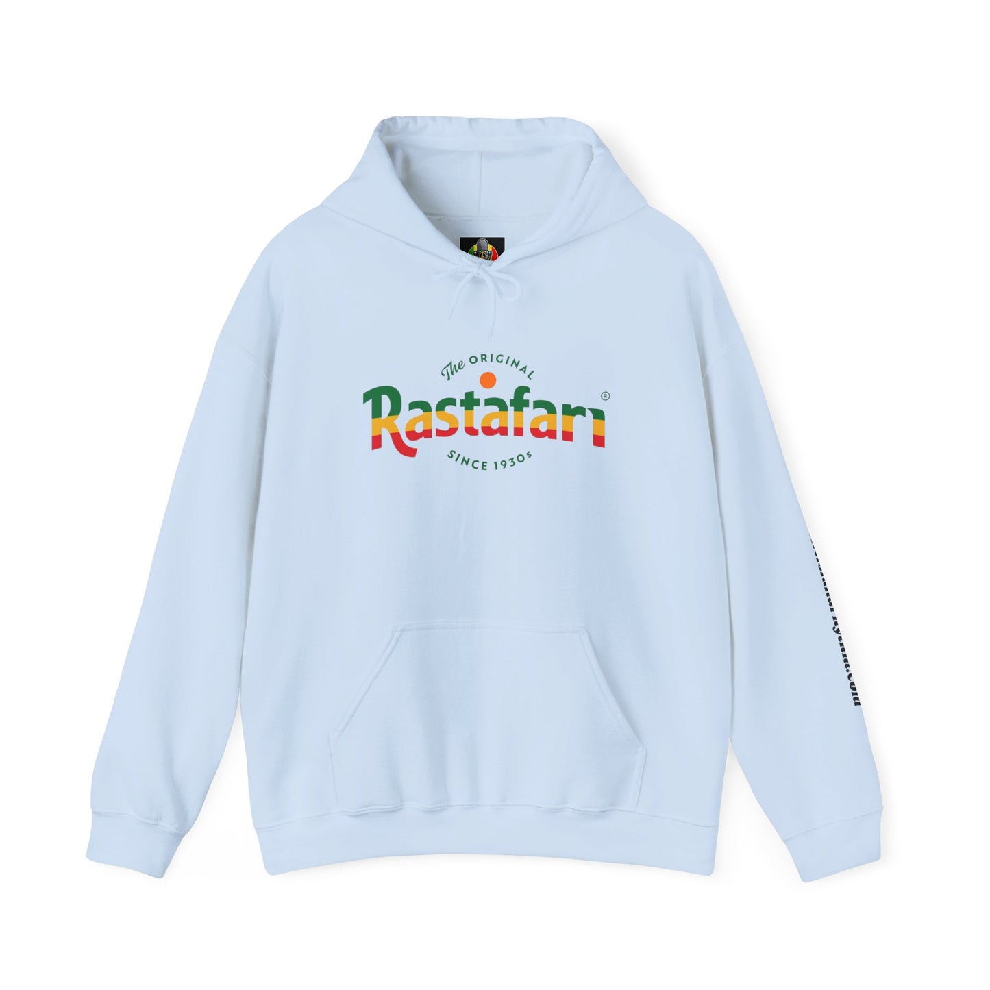 Rastafari Hoodie | Unisex Heavy Blend™ Sweatshirt, Cozy Streetwear, Gift for Culture Lovers, Relaxed Fit, Perfect for Casual Outings