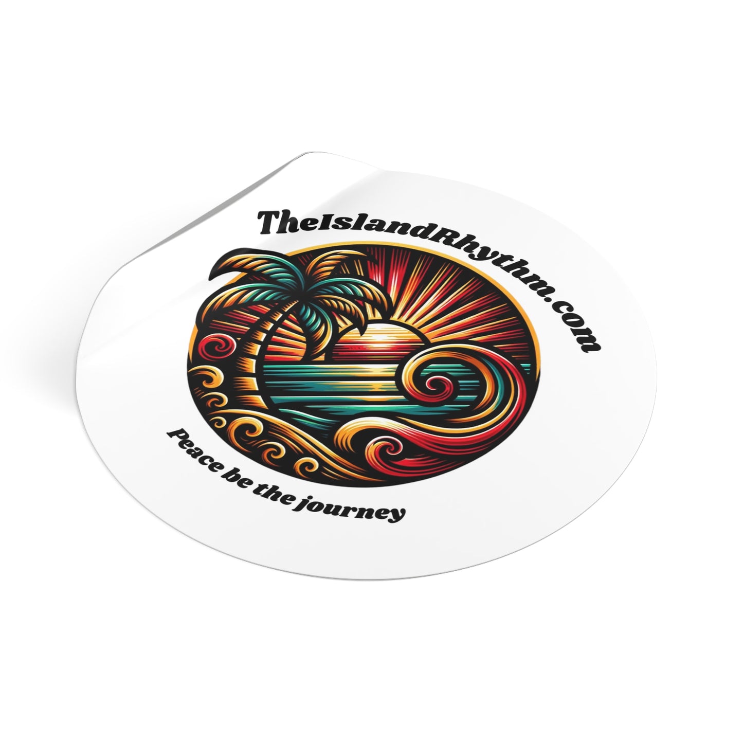 Vinyl Stickers - Island Rhythm Logo Sticker