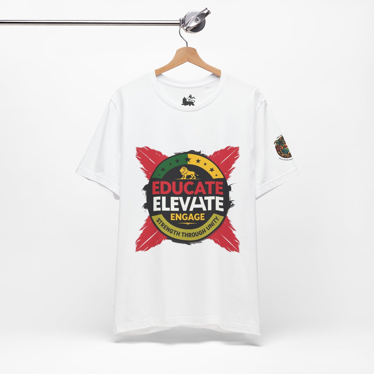Empowering Statement Tee: Promote Unity & Strength, Ideal for Activism, Education Events, Casual Wear, Gift Ideas