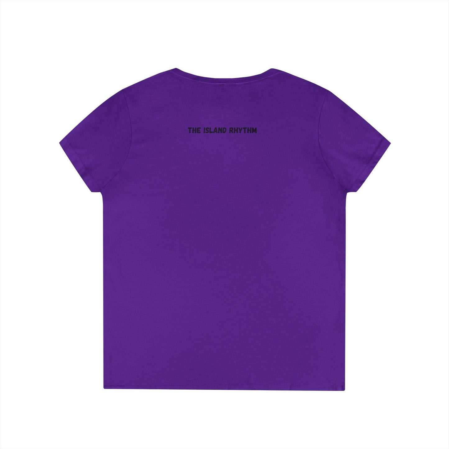 Moonlit Surf V-Neck Tee — Island Rhythm Nightfall Edition - The Island Rhythm
