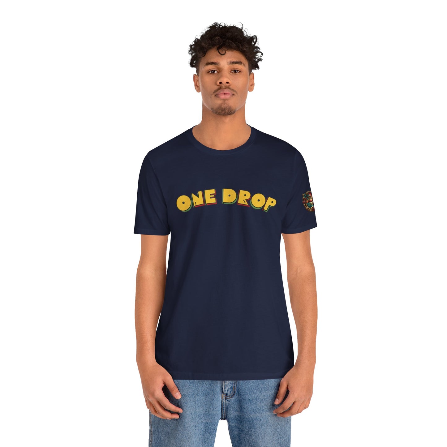One Drop Unisex Tee - Casual & Stylish T-Shirt for Men and Women | Relaxed Fit Shirt with Lifestyle Design