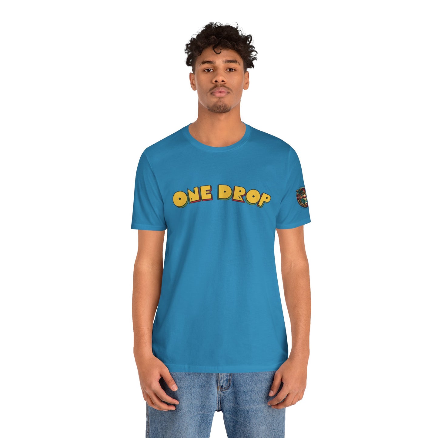 One Drop Unisex Tee - Casual & Stylish T-Shirt for Men and Women | Relaxed Fit Shirt with Lifestyle Design