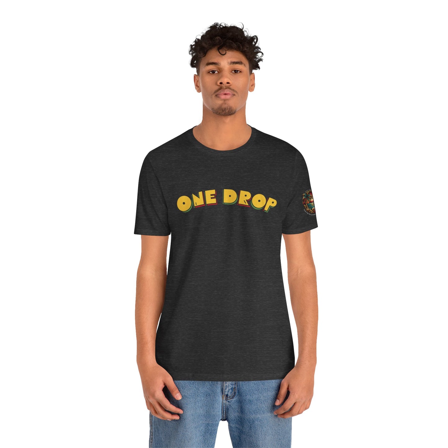 One Drop Unisex Tee - Casual & Stylish T-Shirt for Men and Women | Relaxed Fit Shirt with Lifestyle Design