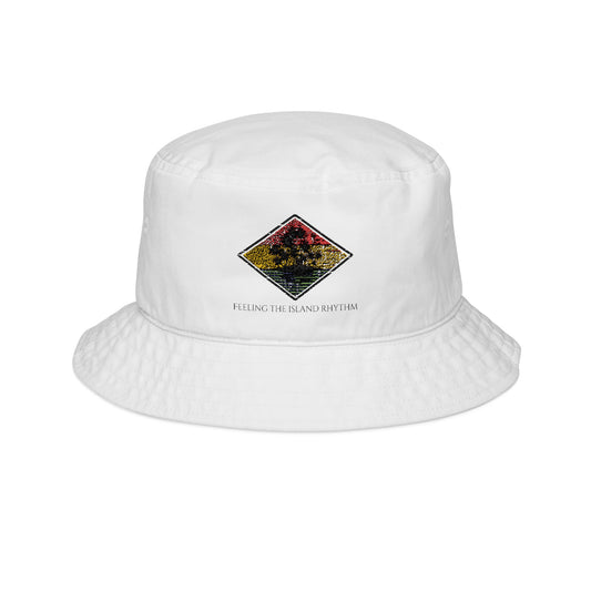 Bucket Hat - Island Rhythm Embroidery Design
