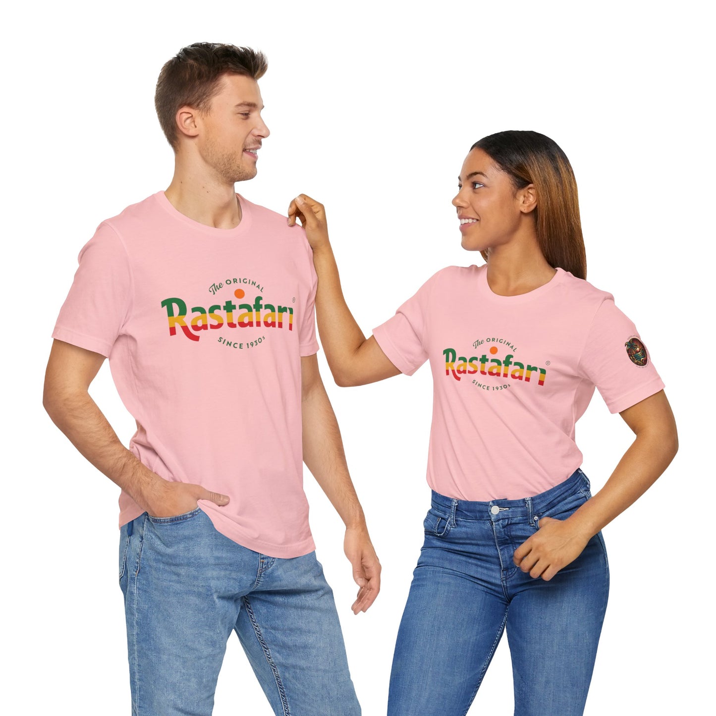 Rastafari Vibes Short Sleeve Tee, Unisex Jersey T-Shirt, Casual Wear, Festival Outfits, Gifts for Rasta Lovers