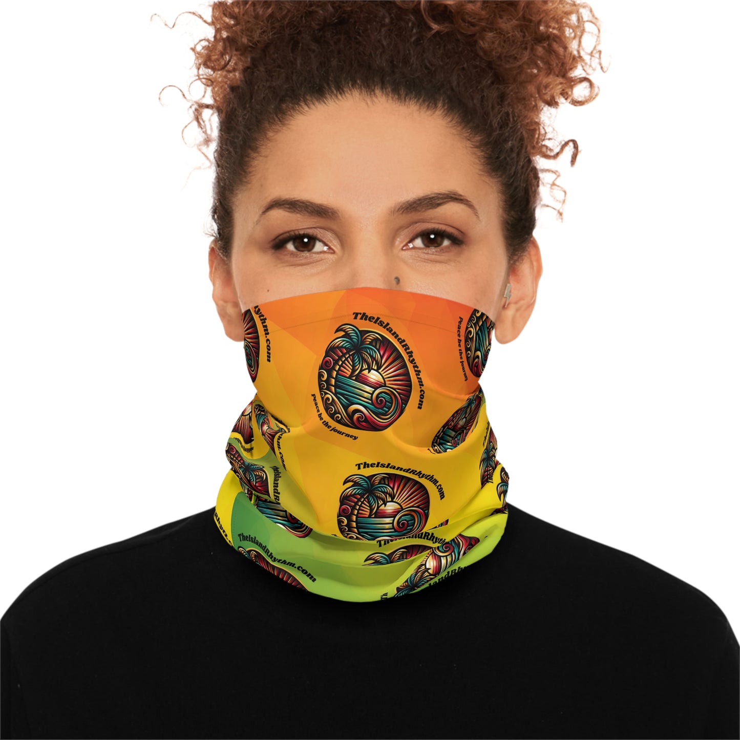 Neck Gaiter: Island Rhythm Sun Protection - The Island Rhythm