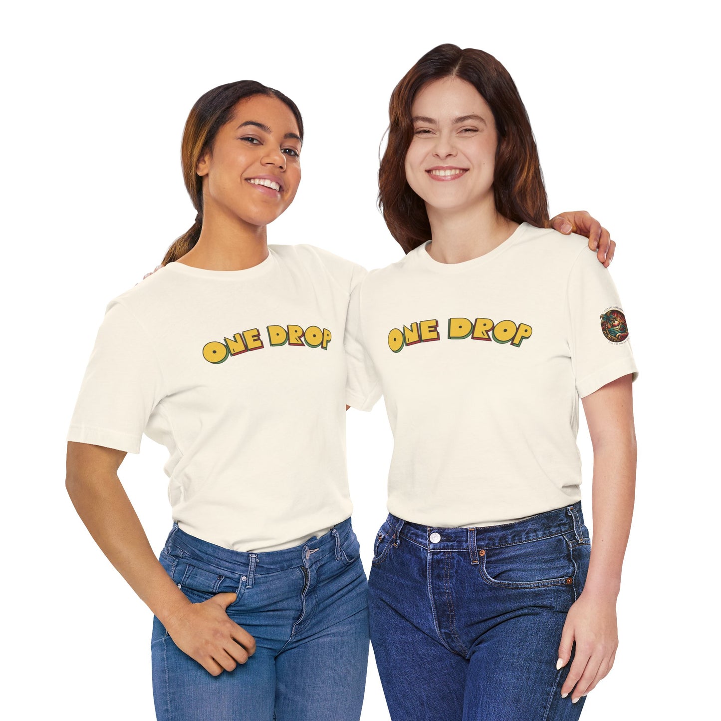 One Drop Unisex Tee - Casual & Stylish T-Shirt for Men and Women | Relaxed Fit Shirt with Lifestyle Design