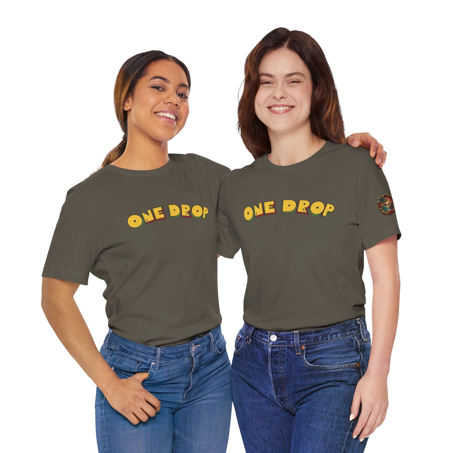 One Drop Unisex Tee - Casual & Stylish T-Shirt for Men and Women | Relaxed Fit Shirt with Lifestyle Design