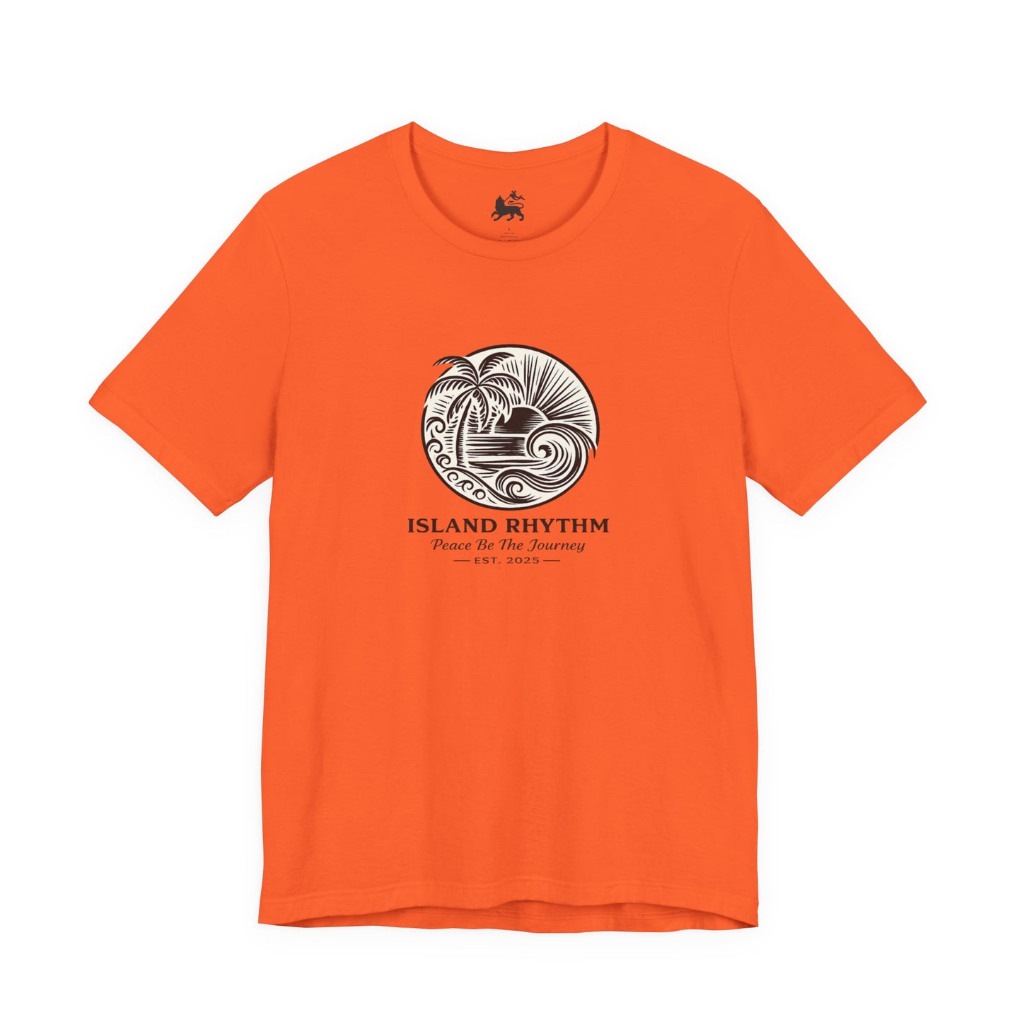 Island Rhythm Island Rhythm T Shirt Palm Tree Wave Graphic Tee – Vintage Reggae Style | Streetwear