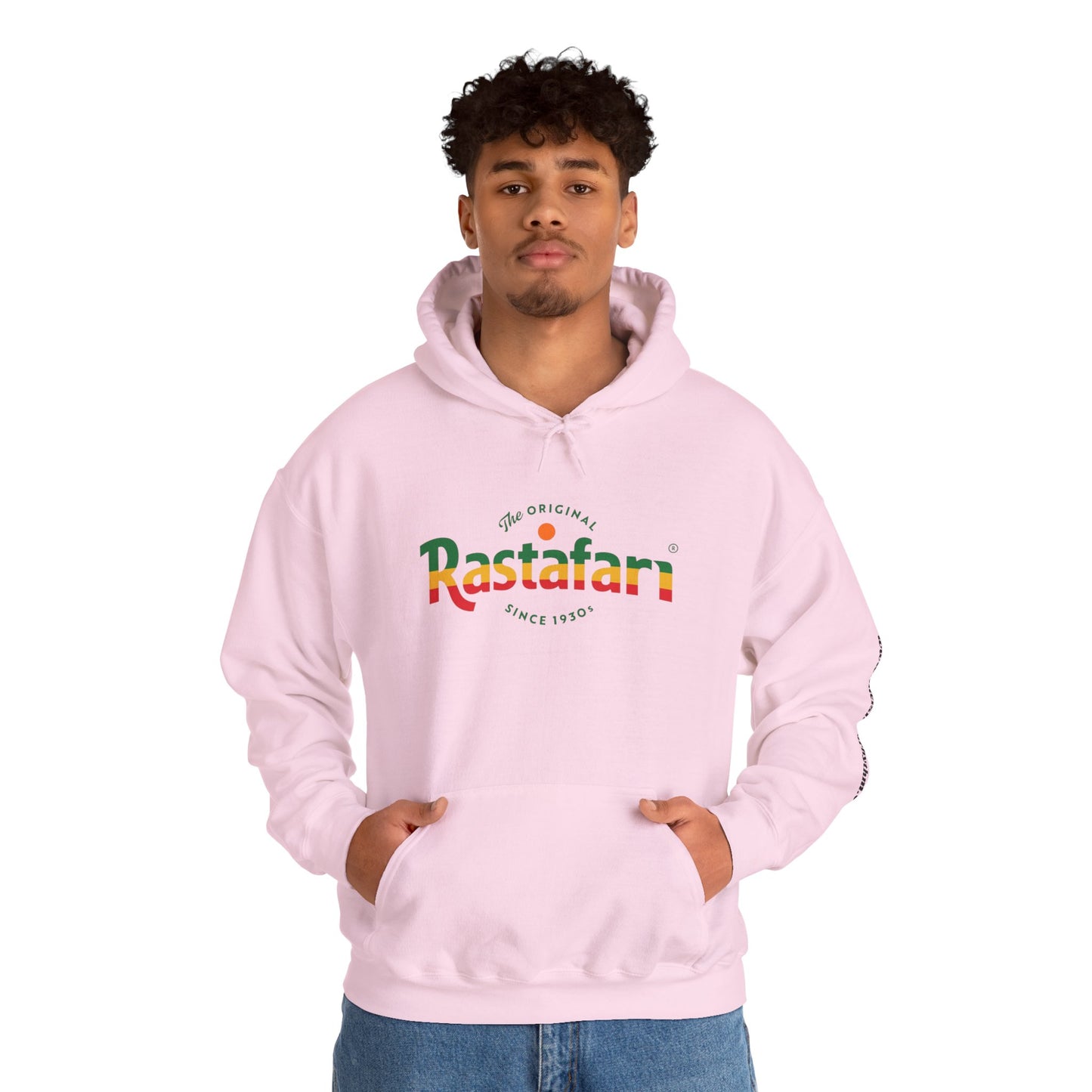 Rastafari Hoodie | Unisex Heavy Blend™ Sweatshirt, Cozy Streetwear, Gift for Culture Lovers, Relaxed Fit, Perfect for Casual Outings
