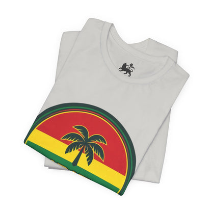 Irie Vybz Unisex Tee, Rasta Spirit Shirt, Beach Vibe Top, Reggae Music Gift, Summer Essentials, Casual Wear, Festival Apparel - The Island Rhythm