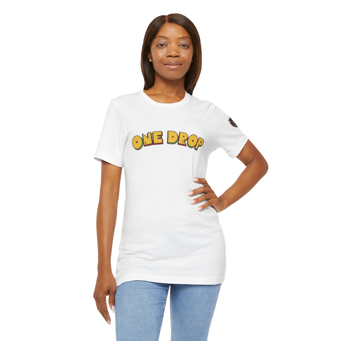 One Drop Unisex Tee - Casual & Stylish T-Shirt for Men and Women | Relaxed Fit Shirt with Lifestyle Design