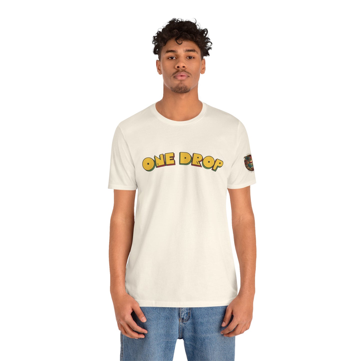 One Drop Unisex Tee - Casual & Stylish T-Shirt for Men and Women | Relaxed Fit Shirt with Lifestyle Design