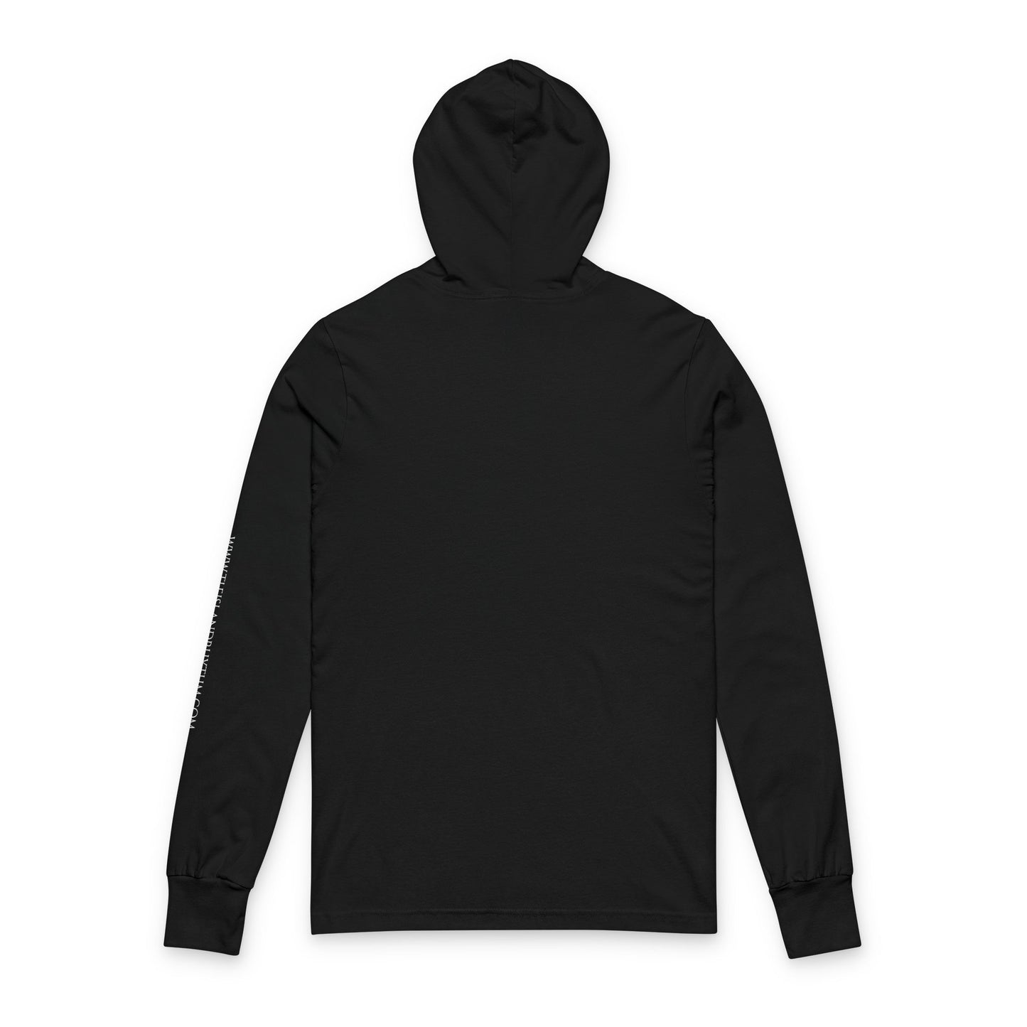 Rasta Republic Unisex Hooded Long Sleeve Tee, Perfect for Festivals, Casual Wear, Music Lovers, Gifts for Him, Unique Streetwear