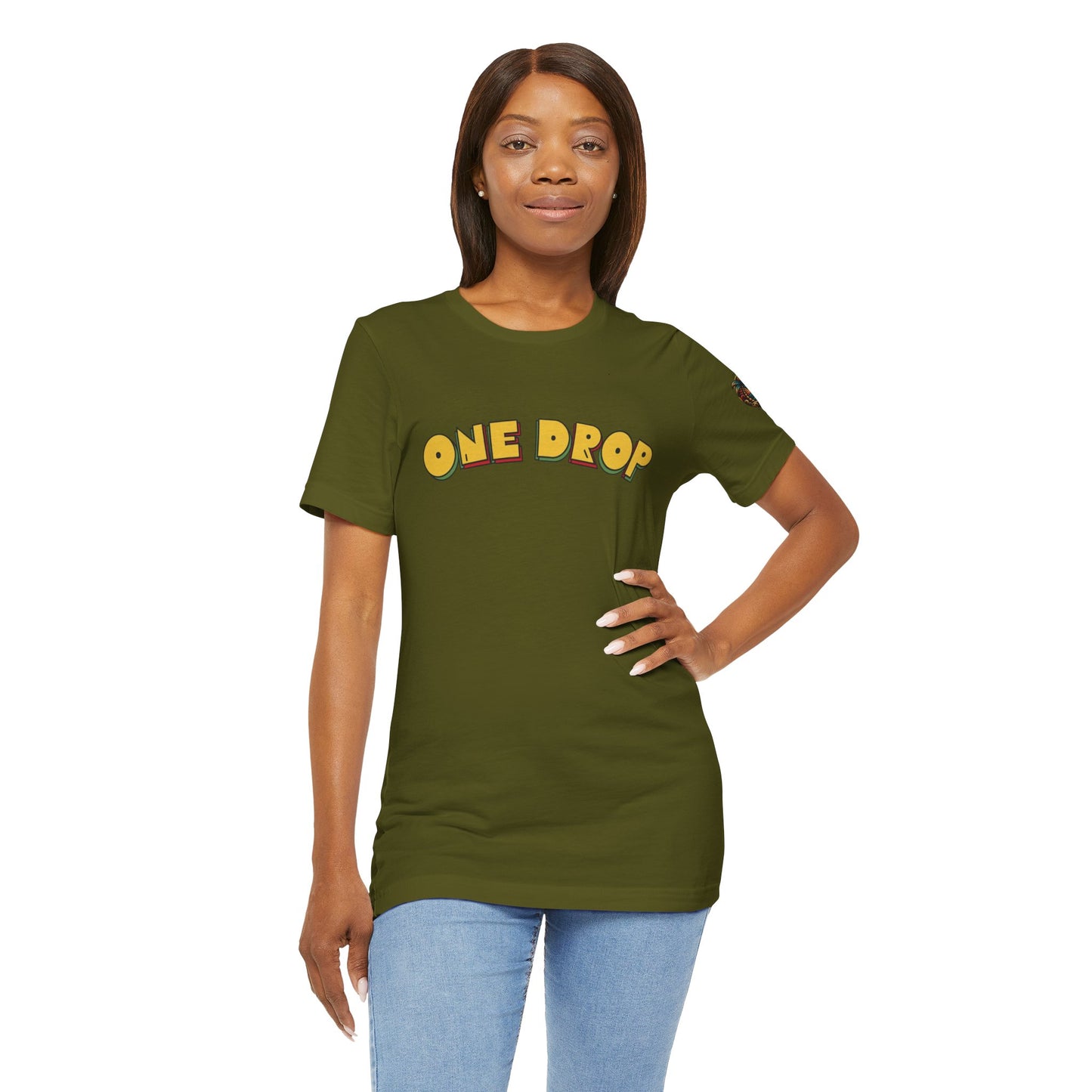 One Drop Unisex Tee - Casual & Stylish T-Shirt for Men and Women | Relaxed Fit Shirt with Lifestyle Design