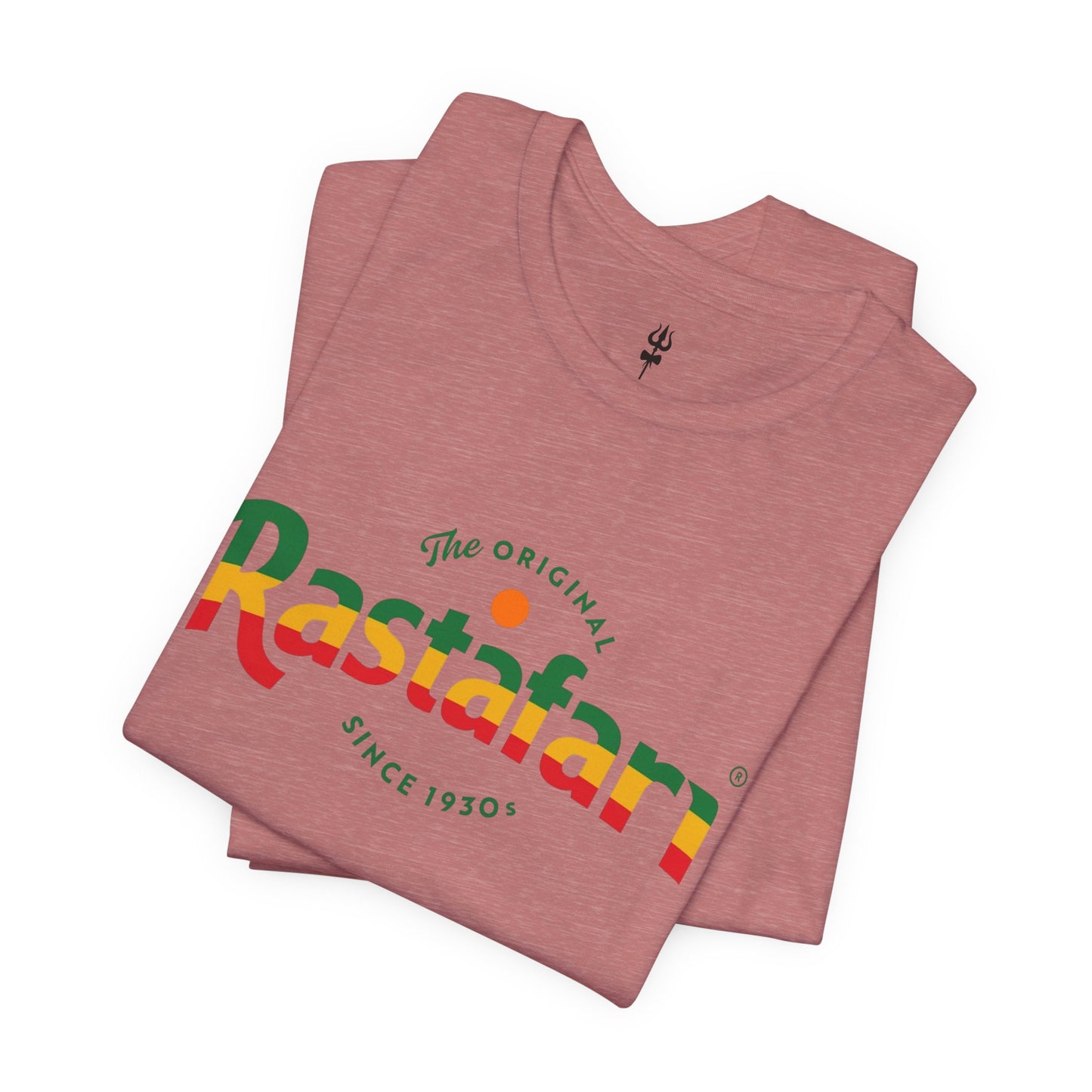 Rastafari Vibes Short Sleeve Tee, Unisex Jersey T-Shirt, Casual Wear, Festival Outfits, Gifts for Rasta Lovers