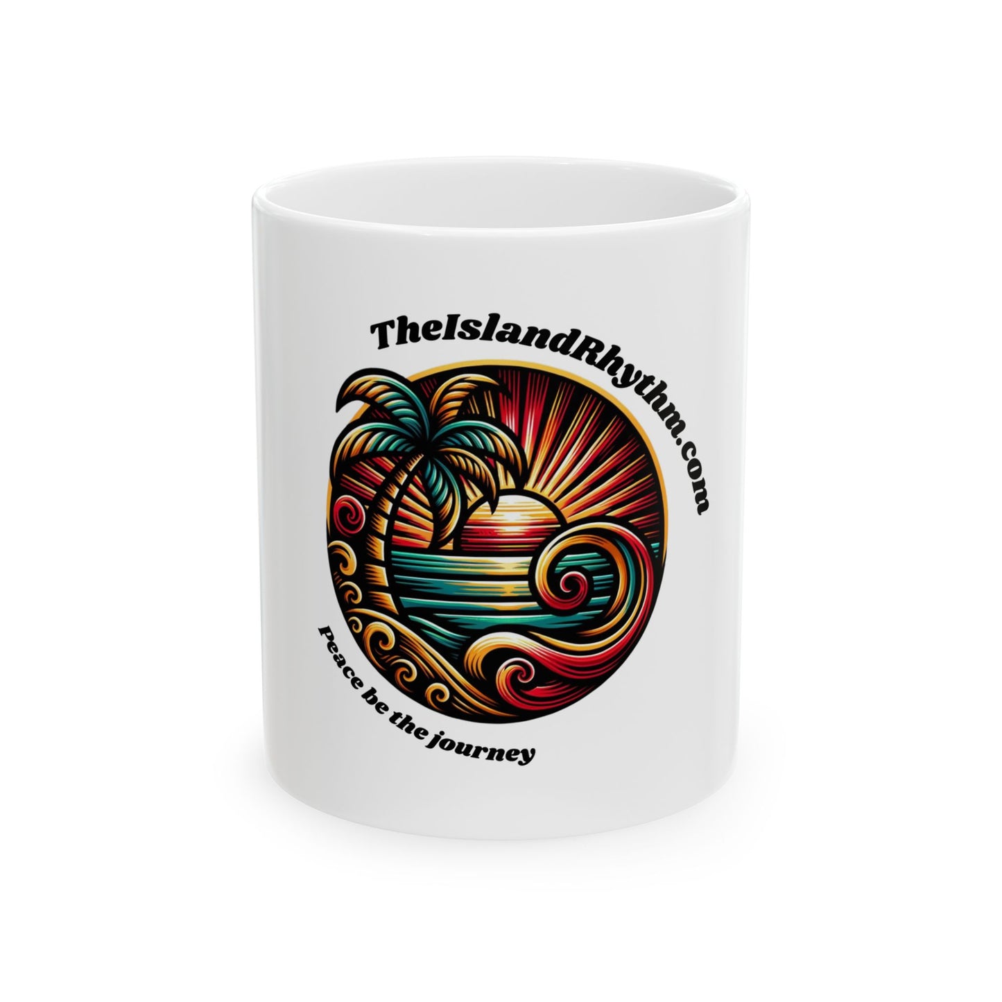 Mug - The Island Rhythm Ceramic Mug (11oz, 15oz)