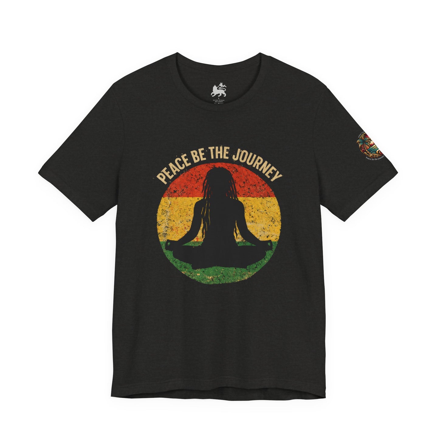 Peace Be The Journey Retro Roots Tee - The Island Rhythm