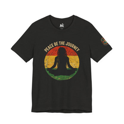 Peace Be The Journey Retro Roots Tee - The Island Rhythm