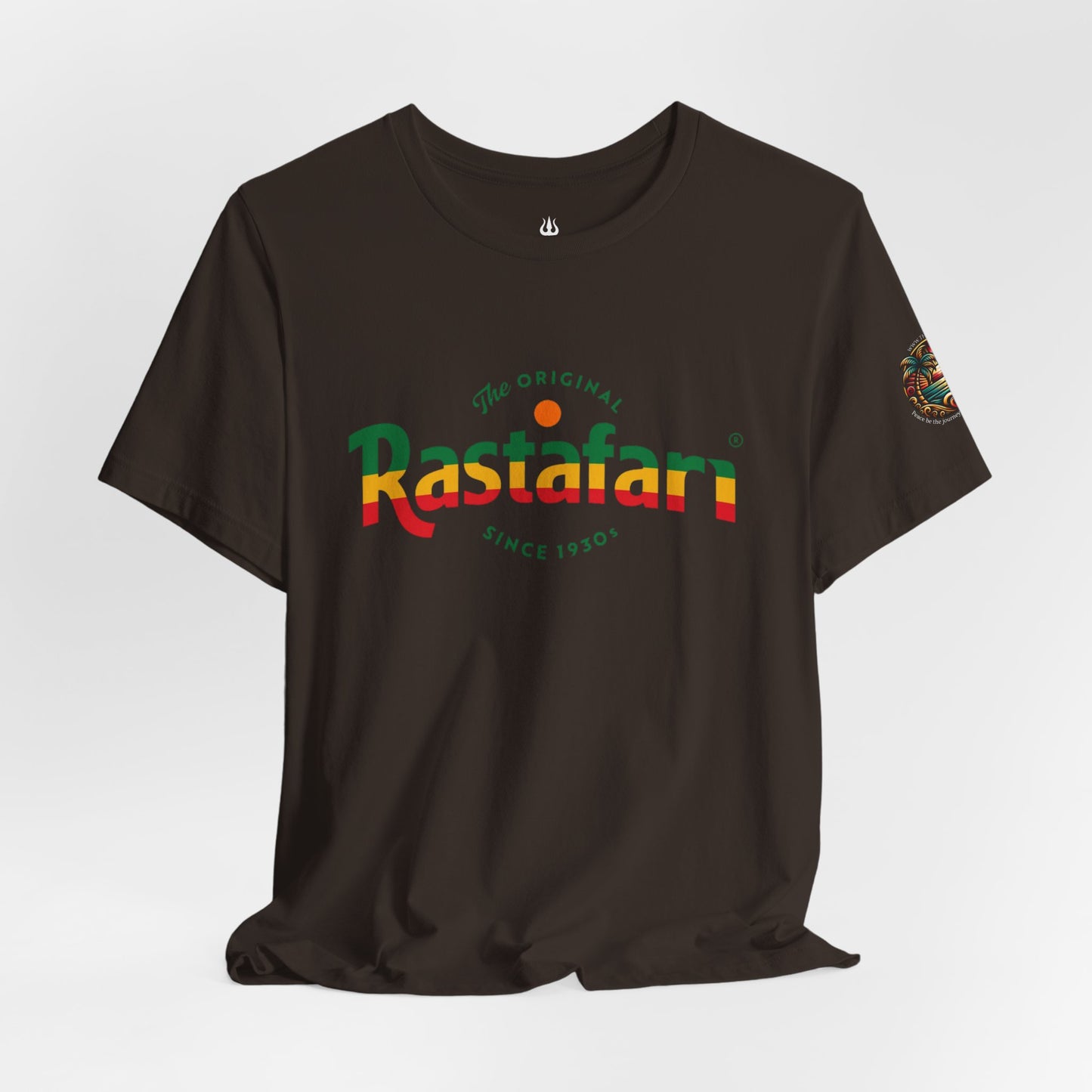 Rastafari Vibes Short Sleeve Tee, Unisex Jersey T-Shirt, Casual Wear, Festival Outfits, Gifts for Rasta Lovers