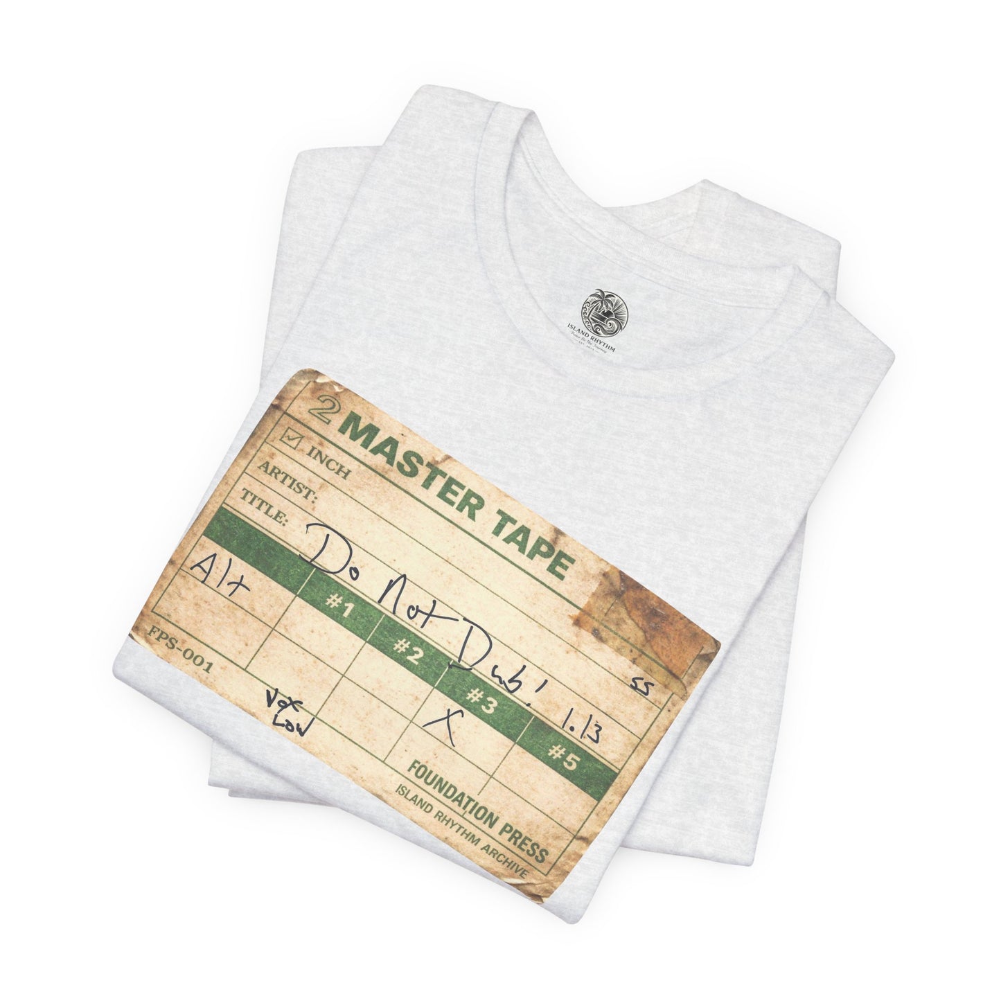 Master Tape Tee - The Island Rhythm