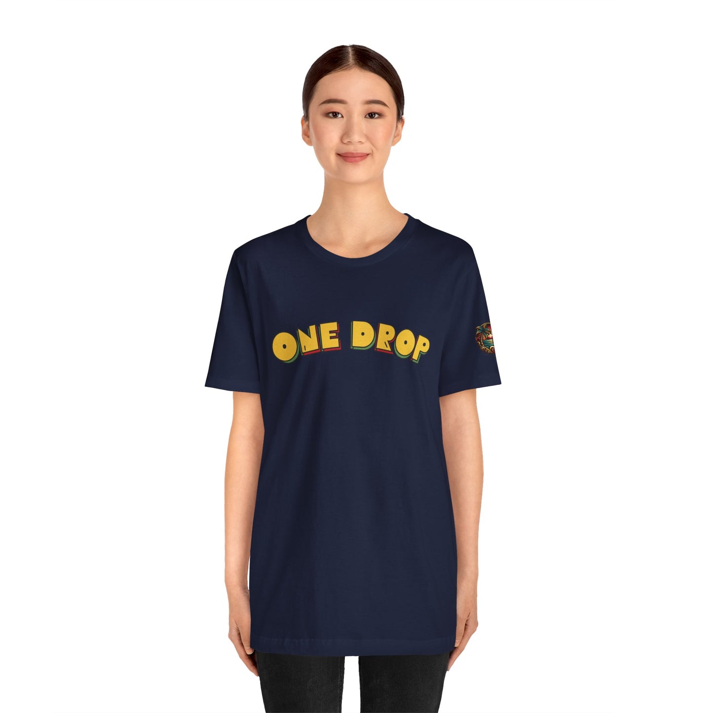 One Drop Unisex Tee - Casual & Stylish T-Shirt for Men and Women | Relaxed Fit Shirt with Lifestyle Design