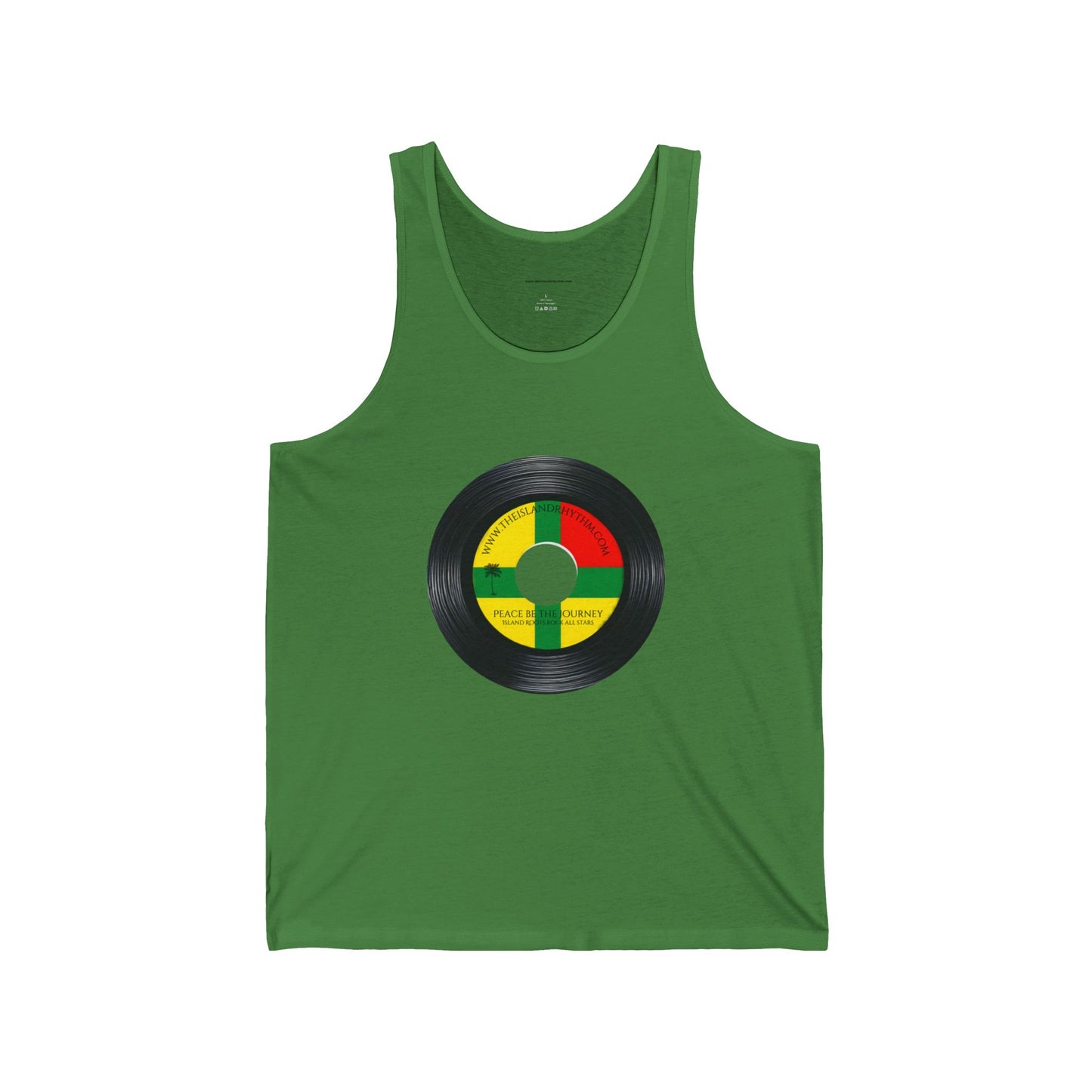 Rasta Tank: Island Vibe Unisex Jersey Tank