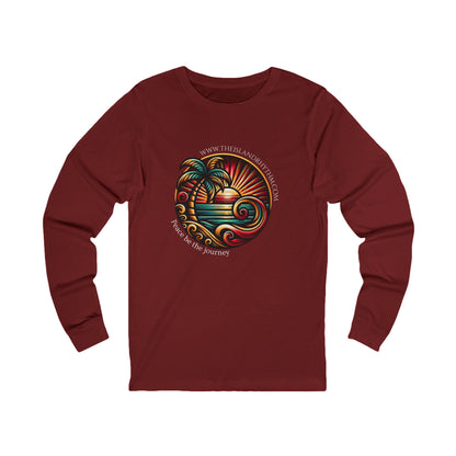 Island Journey Long Sleeve Tee - Adventure Awaits with Tropical Vibes - The Island Rhythm