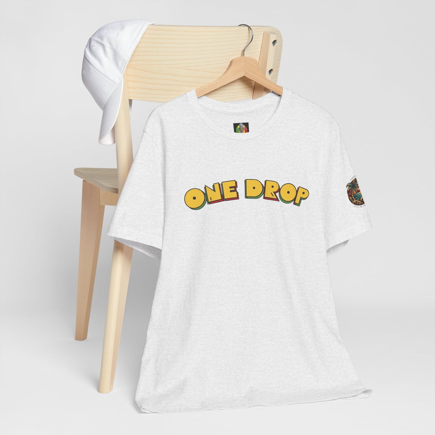 One Drop Unisex Tee - Casual & Stylish T-Shirt for Men and Women | Relaxed Fit Shirt with Lifestyle Design