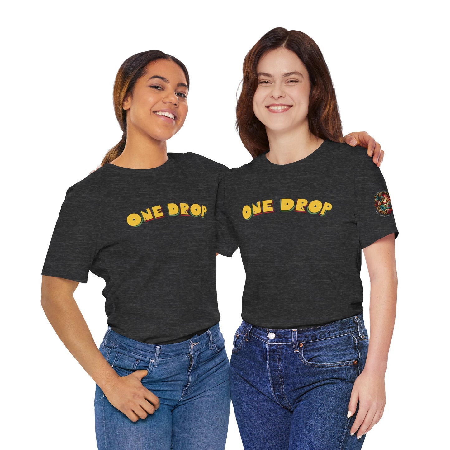 One Drop Unisex Tee - Casual & Stylish T-Shirt for Men and Women | Relaxed Fit Shirt with Lifestyle Design