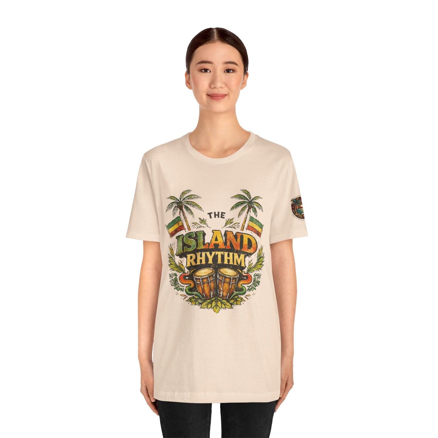 Island Rhythm Island Rhythm Tour T Shirt The Island Rhythm Reggae Concert Tee – Vintage Reggae Style | Streetwear